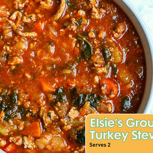 A One Pot Recipe. Ground Turkey Stew made with Egunsi Foods Obe Ata Tomato Soup