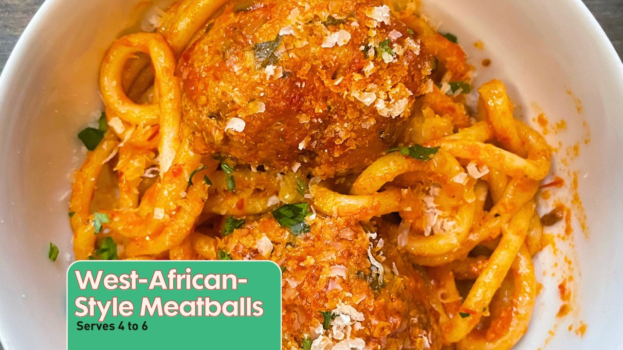 West-African-Style Tomato Meatballs - Egunsifoods