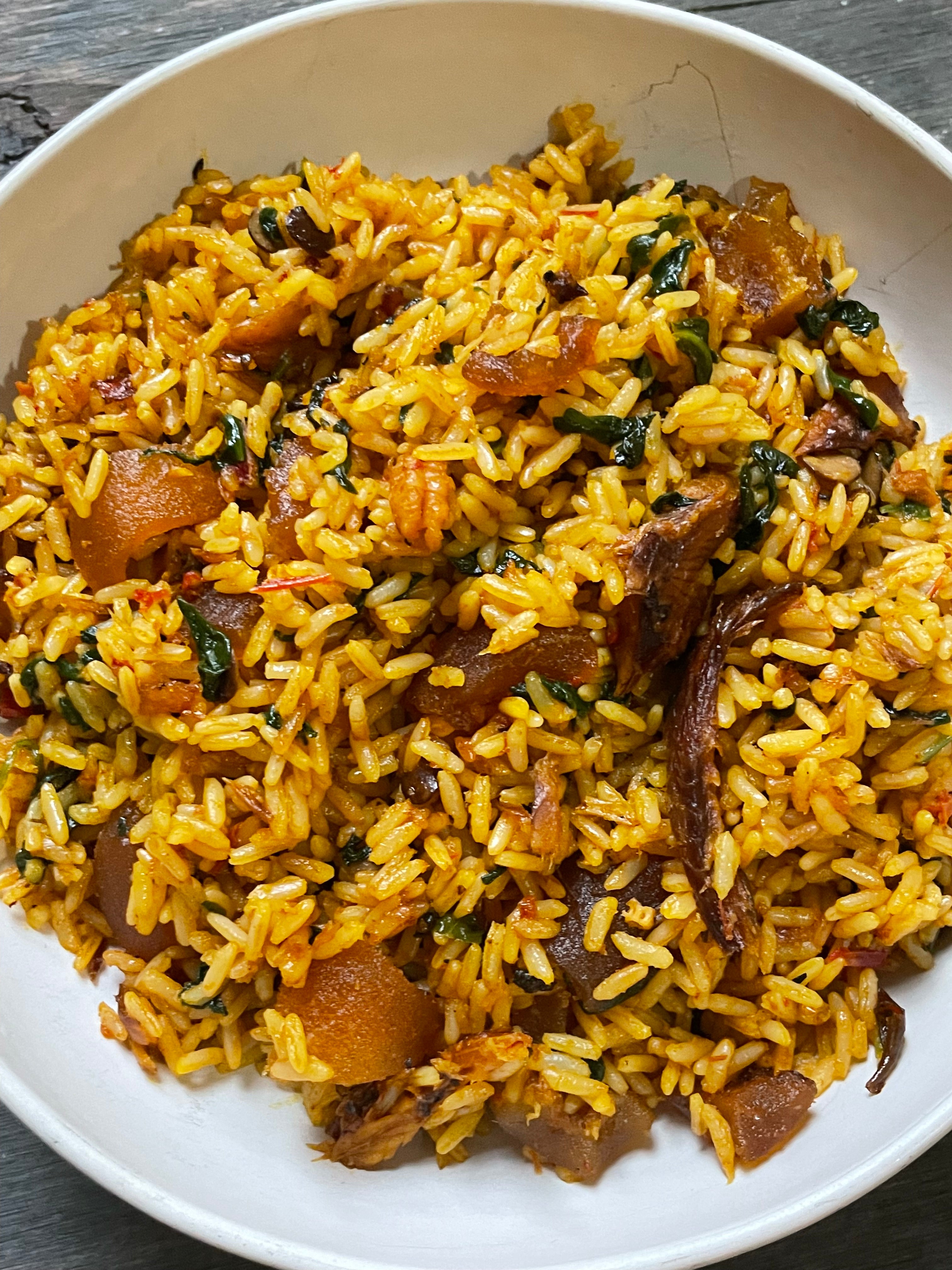 Nigerian Native Jollof Rice - Egunsifoods Nigerian Native Jollof Rice - Egunsifoods