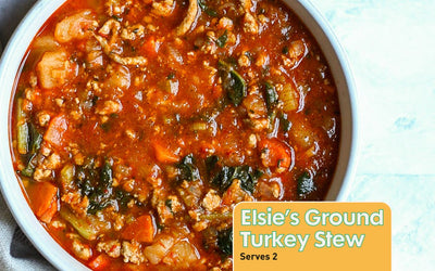A One Pot Recipe. Ground Turkey Stew made with Egunsi Foods Obe Ata Tomato Soup