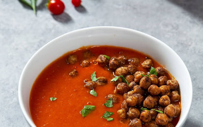 Obe Ata Bowl with Roasted Chickpeas
